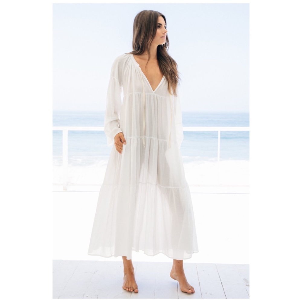 9seed cotton maxi dress